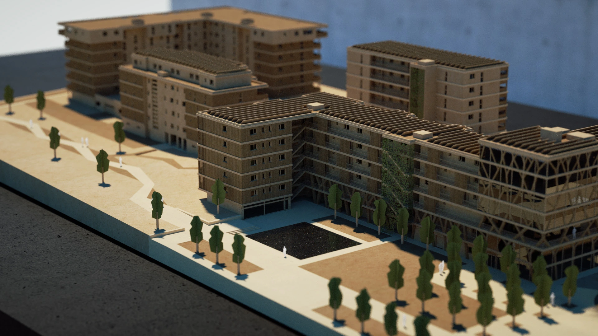 Intégration urbaine de l'écoquartier Le Verger