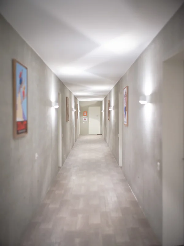 Couloir du projet Le Relais d&#039;Or, Collombey (VS)