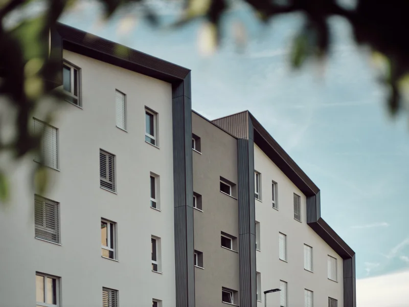 Façade du projet Immeuble Dailles 1, Monthey (VS)