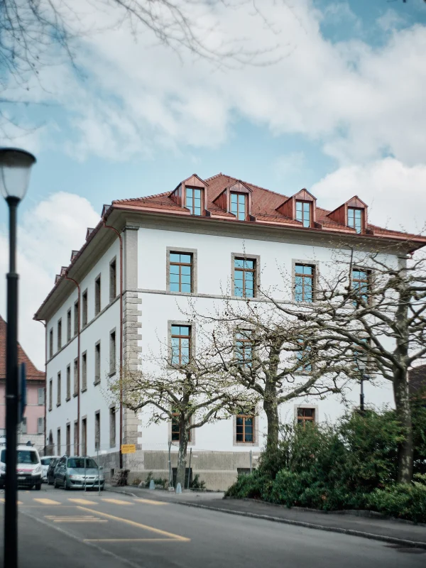 Façade du projet Hôtel de Ville de Vouvry, Vouvry (VS)