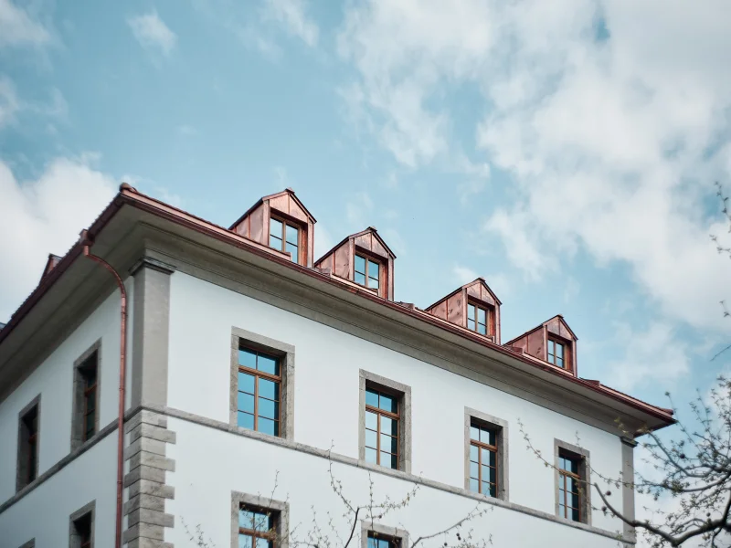 Façade du projet Hôtel de Ville de Vouvry, Vouvry (VS)